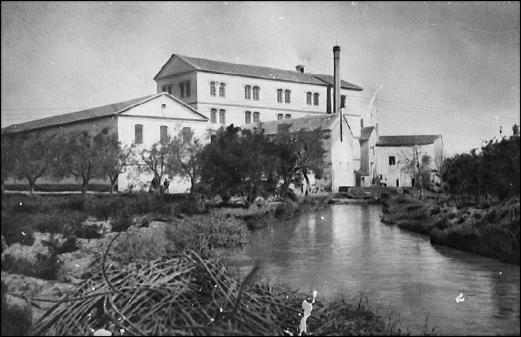 Molino de Alfara a inicis del siglo XX